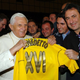Illustration for article titled The Pope Resigned Early Because Of The World Cup